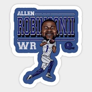 Allen Robinson Los Angeles R Cartoon Sticker